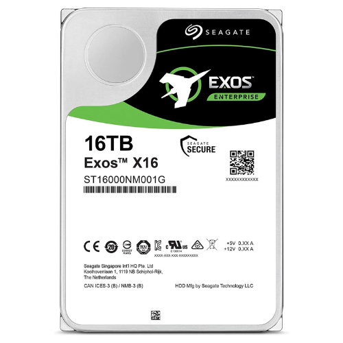 Seagate Exos X16 16TB Enterprise Internal Hard Drive