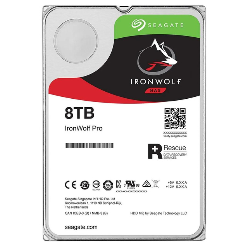 Seagate IronWolf 8 TB NAS Internal Hard Drive