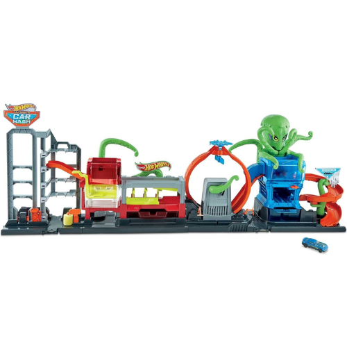 Hot Wheels City Ultimate Octo Car Wash Playset